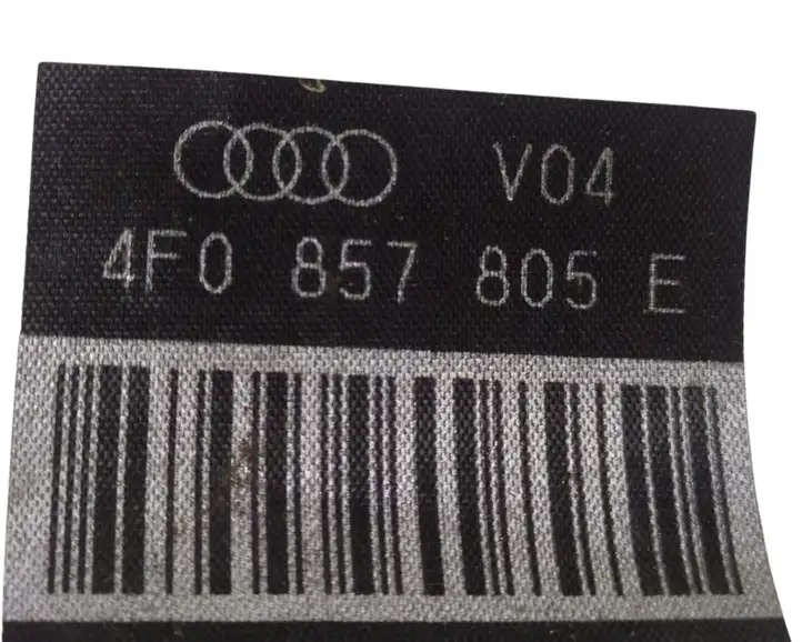 Audi A6 S6 C6 4F (2004 - 2008) 4F0857805E Задний ремень безопасности — фото 4