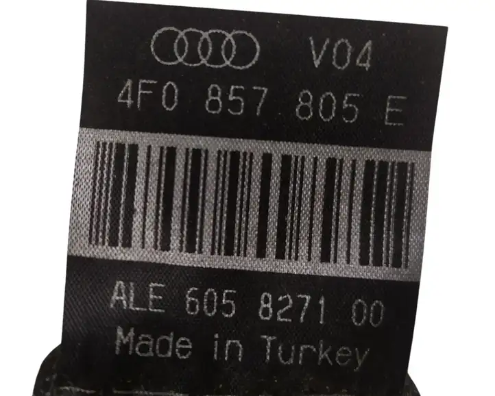Audi A6 S6 C6 4F (2004 - 2008) 4F0857805E Задний ремень безопасности — фото 4