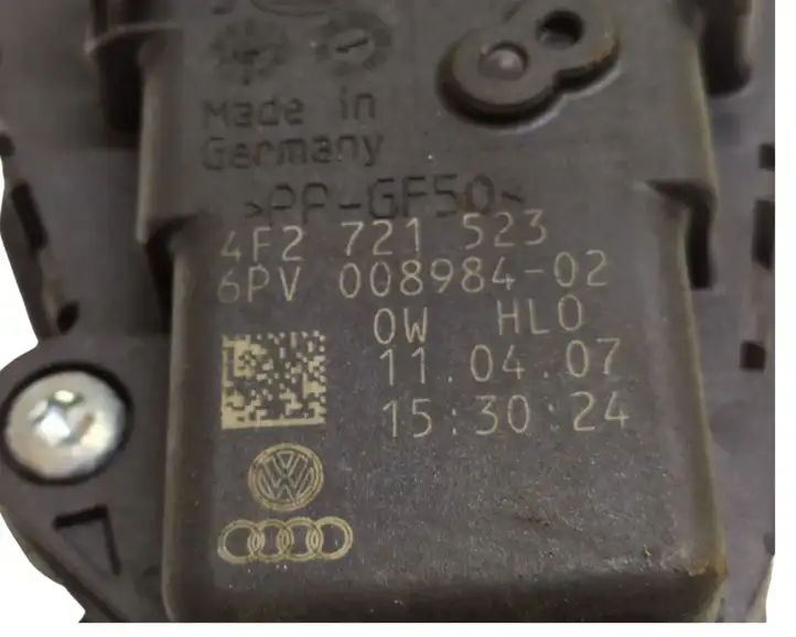 Audi A6 S6 C6 4F (2004 - 2008) 4F2721523 Педаль акселератора — фото 5