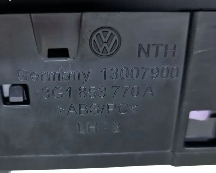 Volkswagen Arteon (2017 - ) 3G1853770A Блок кнопок на панели — фото 6