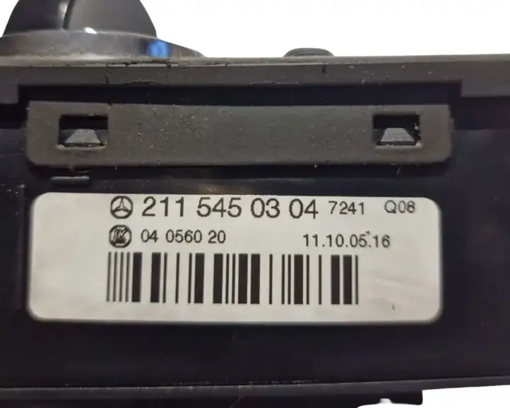 Mercedes-Benz E W211 (2002 - 2009) 2115450304 Включатель фонарей — фото 6