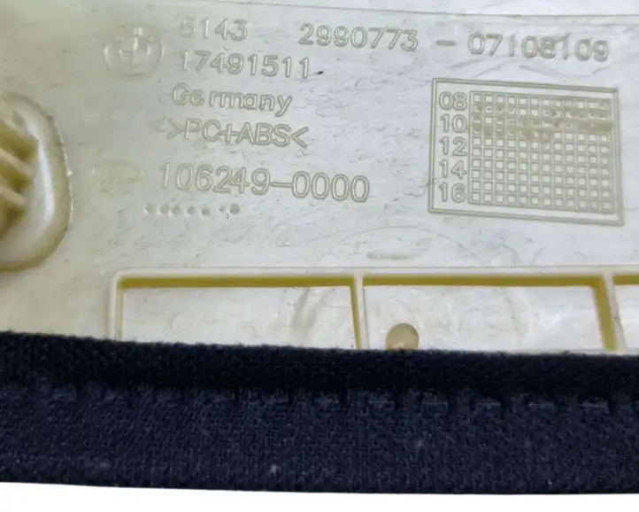BMW X1 E84 (2009 - 2015) 17491511 Обшивка стойки A — фото 9