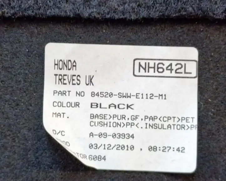 Honda CR-V (2009 - 2012) 84520SWWE112M1 Пол багажника — фото 6