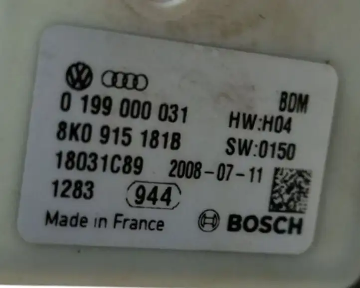 Audi A4 S4 B8 8K (2007 - 2011) 0199000031 Минусовой провод аккумулятора — фото 2