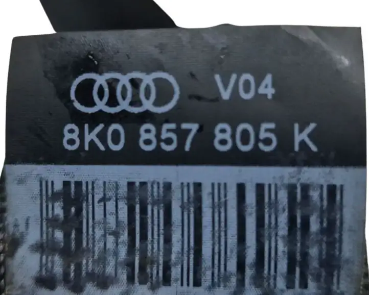 Audi A4 S4 B8 8K (2007 - 2011) 8K0857805K Задний ремень безопасности — фото 2
