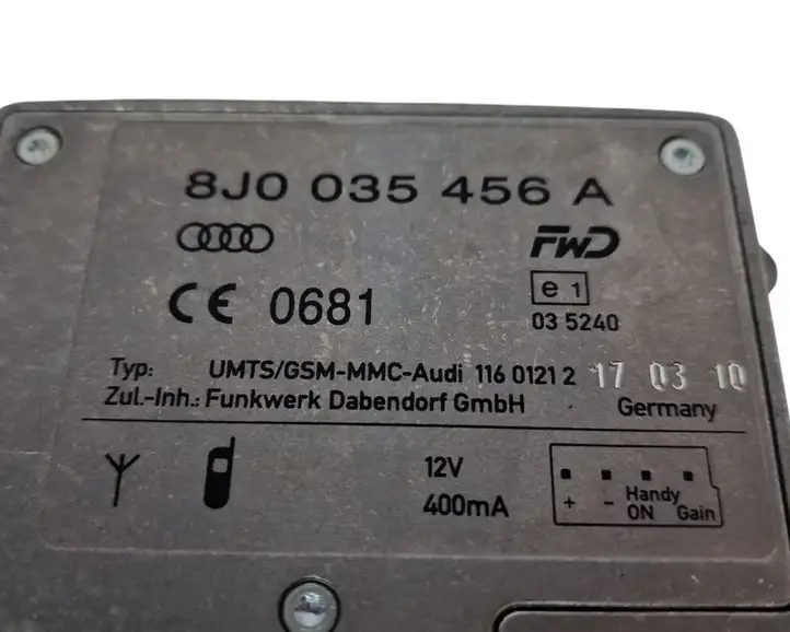 Audi A6 S6 C6 4F (2008 - 2011) 8J0035456A Усилитель антенны — фото 6