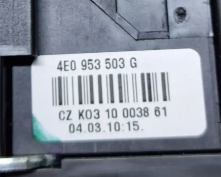 Audi A6 S6 C6 4F (2008 - 2011) 4E0953541A Контактное кольцо SRS — фото 8
