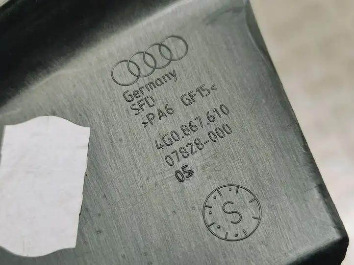 Audi A6 C7 (2011 - 2014) 4G0867610 Накладка стекла передней двери — фото 2