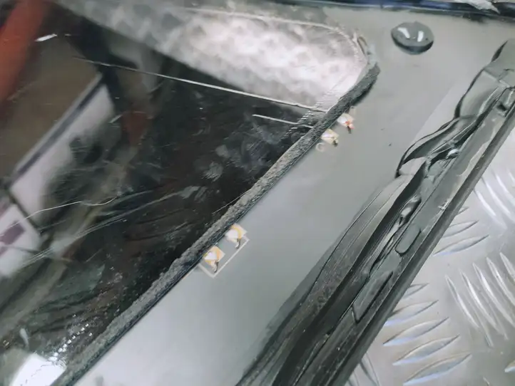 Audi A6 C7 (2011 - 2014) 4G9845299K Заднее боковое стекло — фото 2