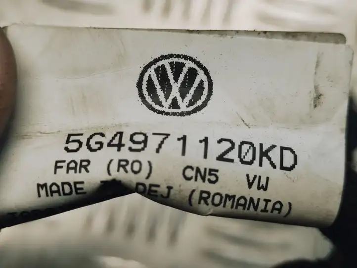 Volkswagen Golf VII (2013 - 2019) 5G4971120KD Проводка передней двери — фото 2