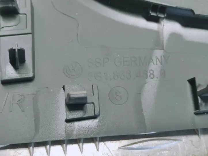 Volkswagen Golf VII (2013 - 2019) 5G1863488 Другая деталь консоли (туннеля) — фото 2