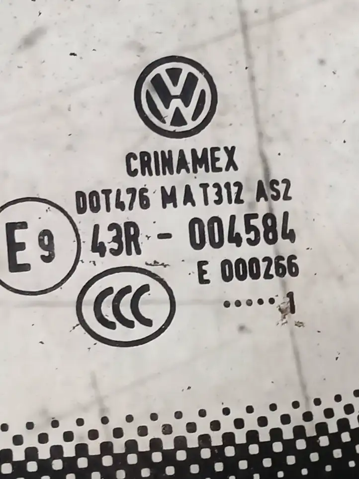 Volkswagen Golf VI (2009 - 2013) 1K9845298AG Заднее боковое стекло — фото 3