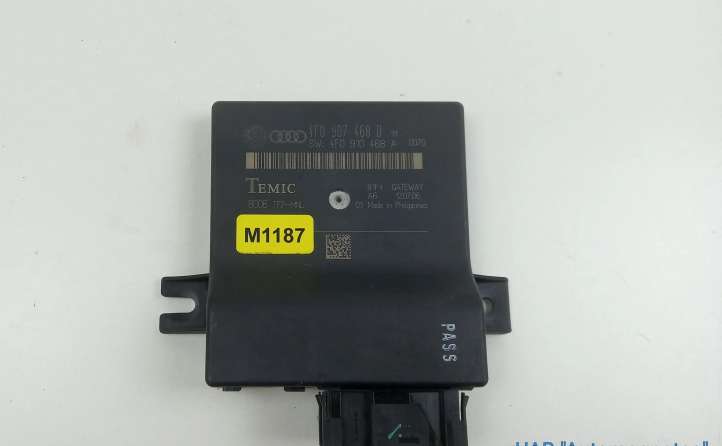 4F0907468D Audi A6 S6 C6 4F Gateway valdymo modulis