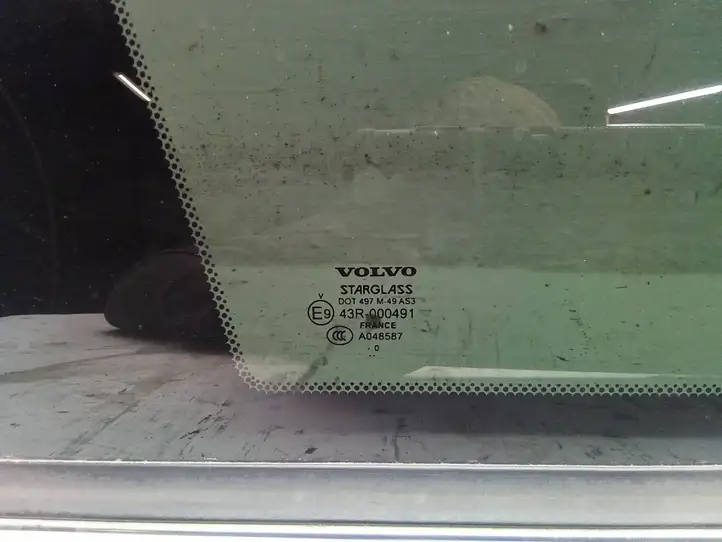 Volvo XC90 (2006 - 2014) 43R000491 Заднее боковое стекло — фото 3