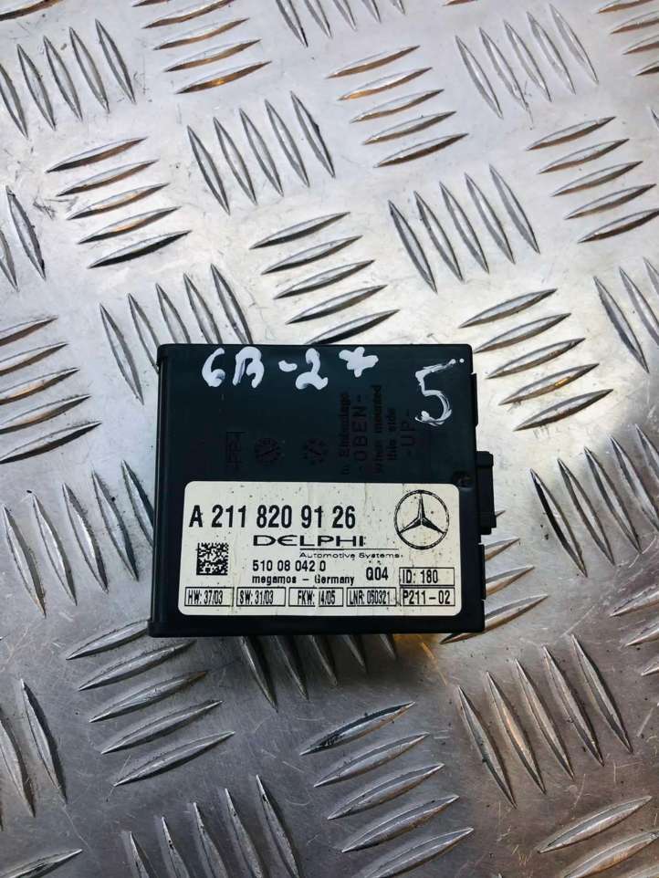 A2118209126 Mercedes-Benz C W203 Signalizacijos valdymo blokas