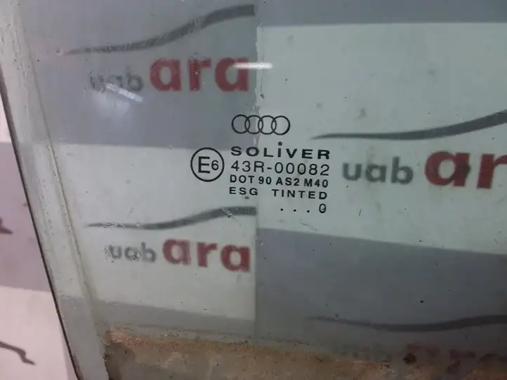 Audi A6 S6 C5 4B (1997 - 2001) Стекло передней двери — фото 3