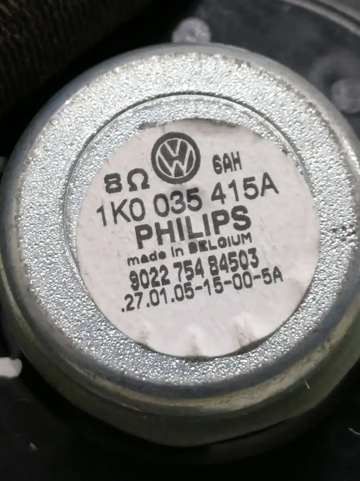 Volkswagen Golf V (2003 - 2009)  1K0035415A Громкоговоритель (громкоговорители) высокой частоты в передних дверях