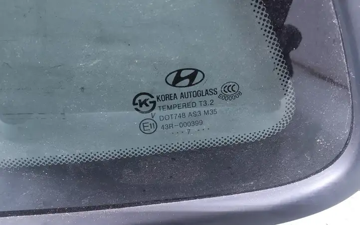 Hyundai Santa Fe (2005 - 2009) AS3 Заднее боковое стекло — фото 2