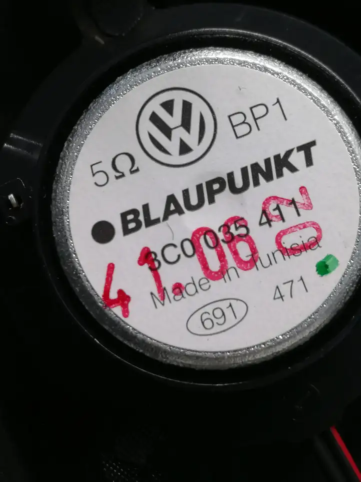 Volkswagen PASSAT B6 (2005 - 2010) 3C0035411 Твитер передней двери — фото 4