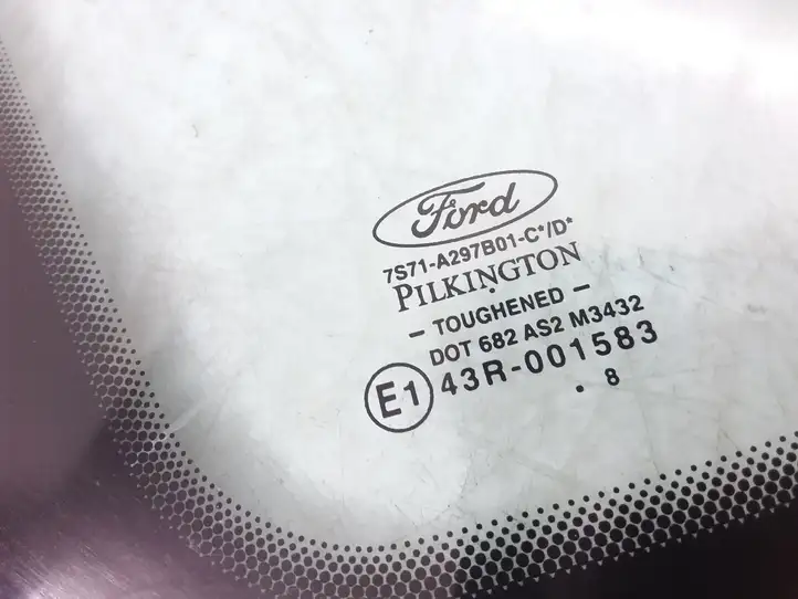 Ford Mondeo MK IV (2007 - 2014) 7S71A297B01C Заднее боковое стекло — фото 4