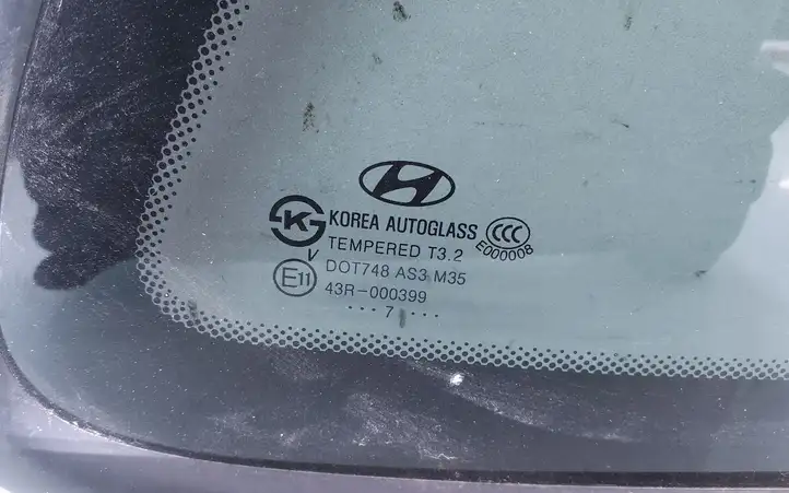 Hyundai Santa Fe (2005 - 2009) AS3 Заднее боковое стекло — фото 2