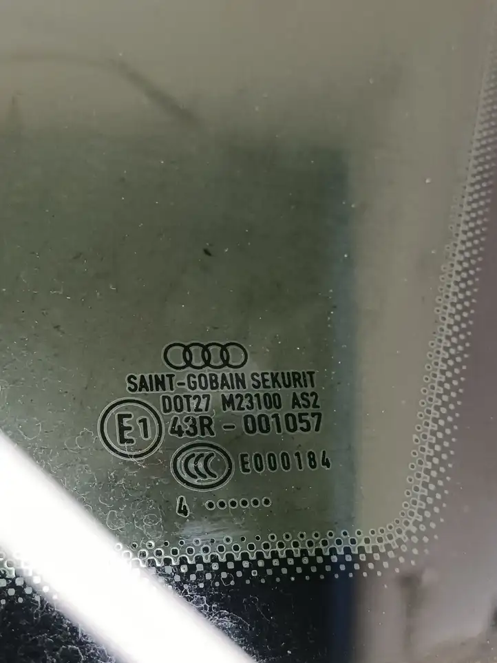 Audi A4 S4 B7 8E 8H (2004 - 2009) AS2 Заднее боковое стекло — фото 3