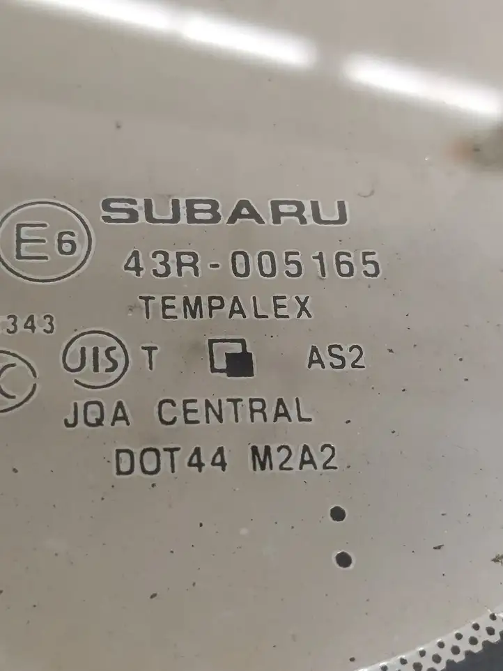 Subaru Forester SH (2008 - 2013) AS2 Заднее боковое стекло — фото 2