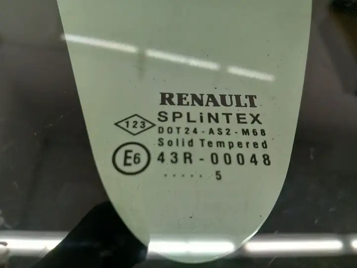 Renault Scenic II - Grand scenic II (2003 - 2006) 8200120670 Заднее боковое стекло — фото 3