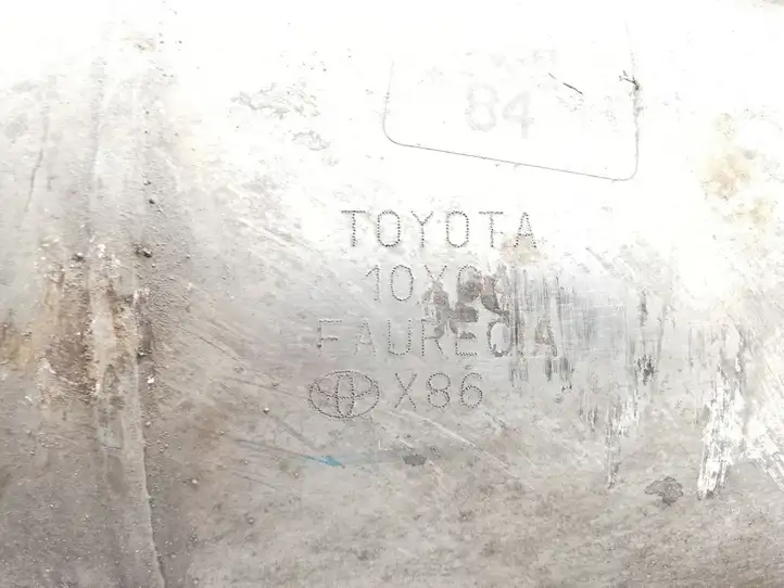 Toyota Avensis T270 (2015 - 2018) 10X0 Катализатор / DPF / FAP — фото 5