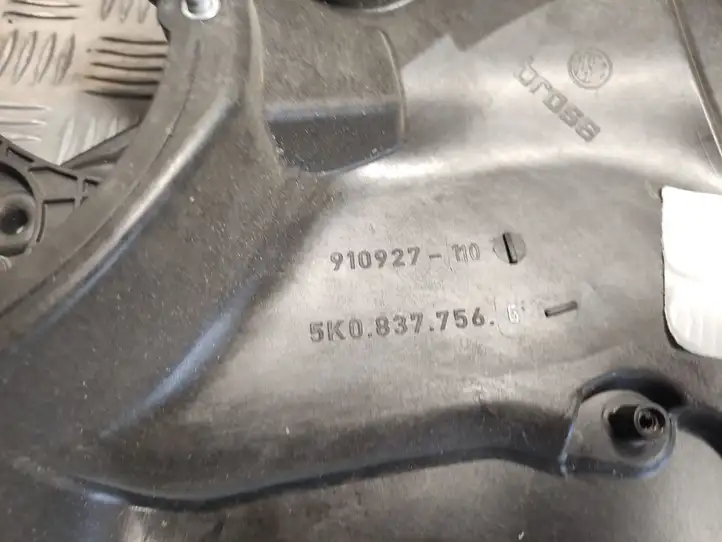 Volkswagen Golf VI (2009 - 2013) 5K0837756G Стеклоподъемник передней двери (без мотора) — фото 2