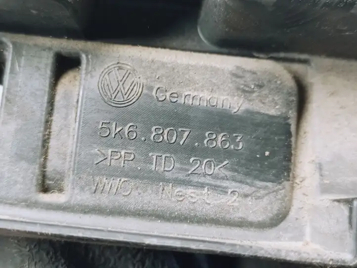 Volkswagen Golf VI (2009 - 2013) 5K6807863 Кронштейн заднего бампера — фото 5