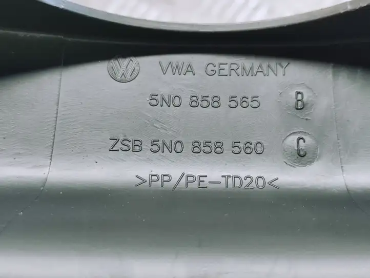 Volkswagen Golf VI (2009 - 2013) 5N0858565B Обшивка рулевой колонки — фото 2