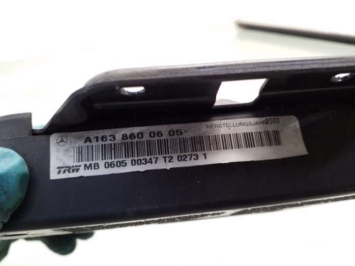 Mercedes-Benz ML W163 (1997 - 2005)  A1638600605 Подушка безопастности передней двери