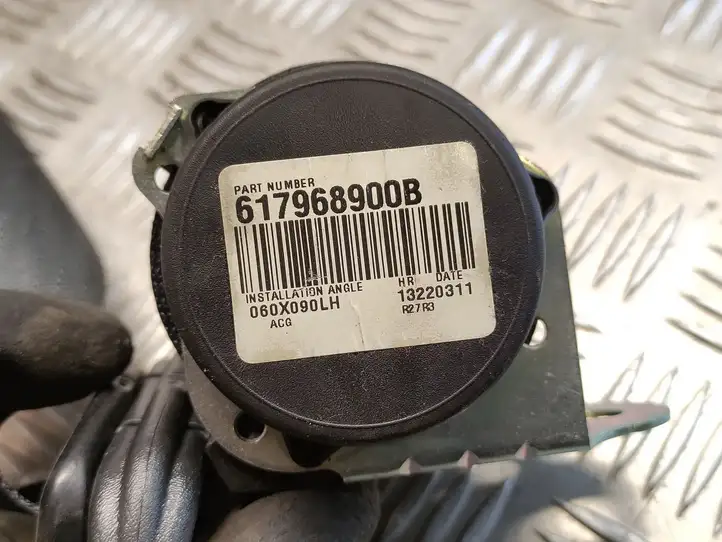 Nissan Juke I F15 (2010 - 2018) 617968900B Задний ремень безопасности — фото 2