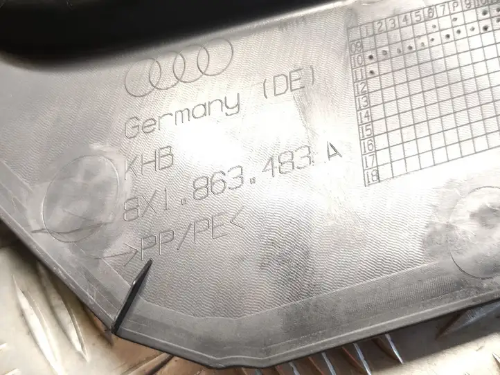 Audi A1 (2010 - 2014) 8X1863483A Накладка порога — фото 3