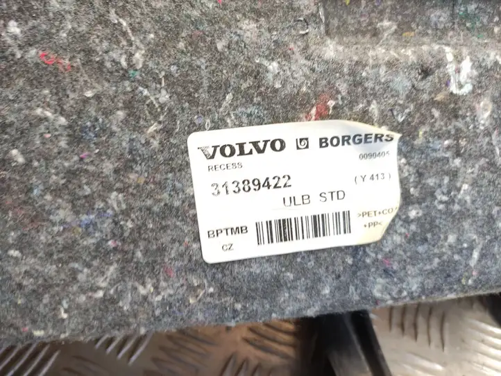 Volvo XC60 (2013 - 2017) 31389422 Коврик багажника — фото 3
