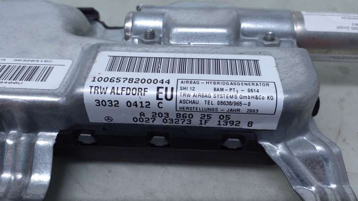 Mercedes-Benz C W203 (2000 - 2007)  A2038602505 Подушка безопастности передней двери