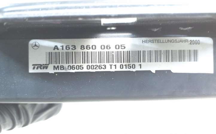 Mercedes-Benz ML W163 (1997 - 2005)  A1638600605 Подушка безопастности передней двери
