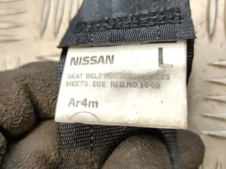 Nissan Juke I F15 (2010 - 2018) 619870900D Задний ремень безопасности — фото 3