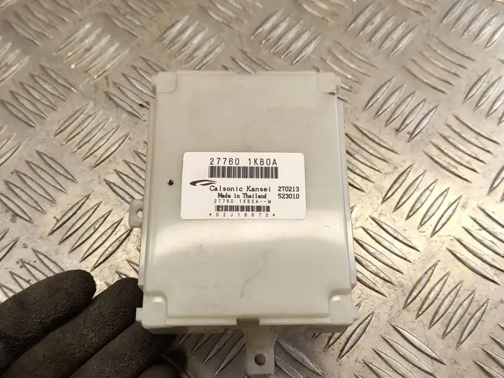 Nissan Juke I F15 (2010 - 2018) 277601KB0A Модуль управления кондиционером — фото 1