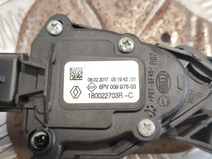 Dacia Sandero III (2016 - ) 180022703R Педаль акселератора — фото 5