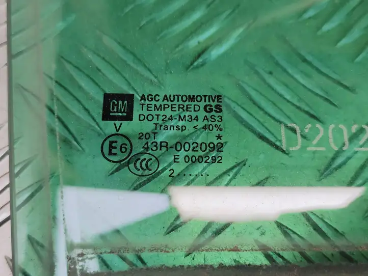 Opel Zafira B (2008 - 2014) DOT24M34AS3 Стекло задней двери — фото 2