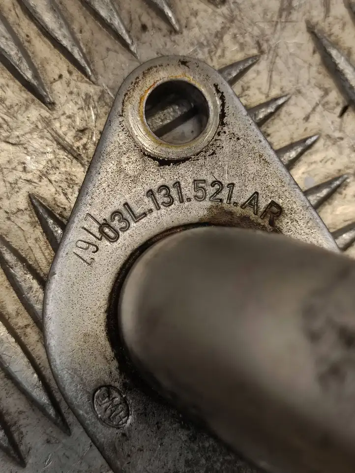 Volkswagen Crafter (2006 - 2016) 03l131521ar Трубка EGR — фото 2