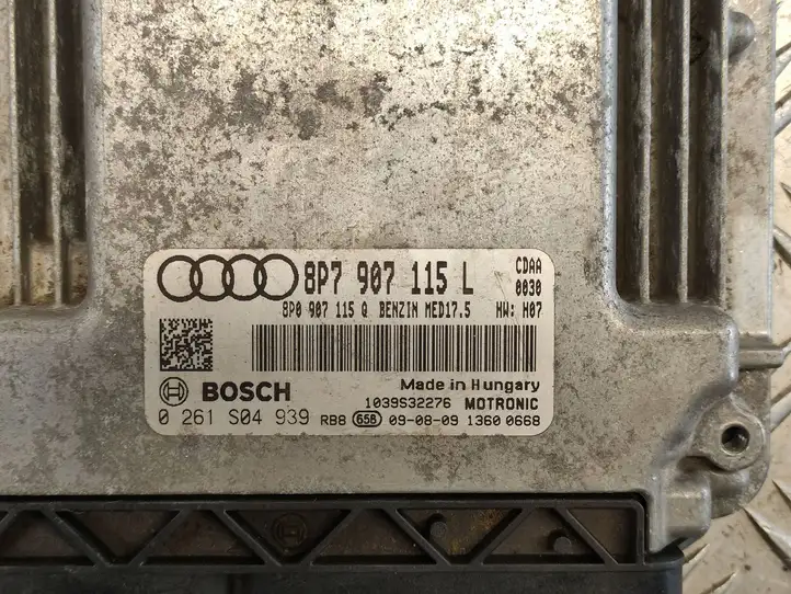 Audi A3/S3 8P (2008 - 2013) 8P0907115Q Блок управления двигателем (ЭБУ) — фото 4