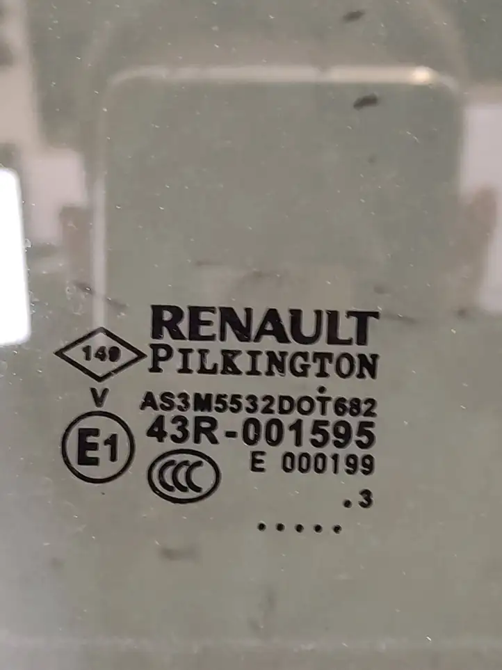 Renault Captur (2013 - 2020) AS3M5532DOT682 Стекло задней двери — фото 2