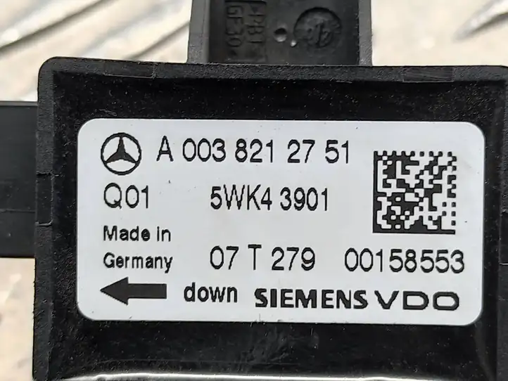 Mercedes-Benz S W221 (2005 - 2013) A0038212751 Датчик удара SRS — фото 5