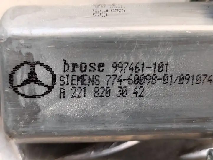 Mercedes-Benz S W221 (2005 - 2013) a2218203042 Стеклоподъемник задней двери — фото 4
