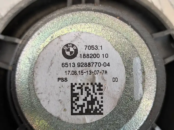 BMW 1 F20 F21 (2011 - 2019) 9288770 Динамики задних дверей — фото 3