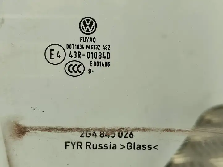 Volkswagen Polo VI (2015 - 2019) 2G4845026 Стекло задней двери — фото 3