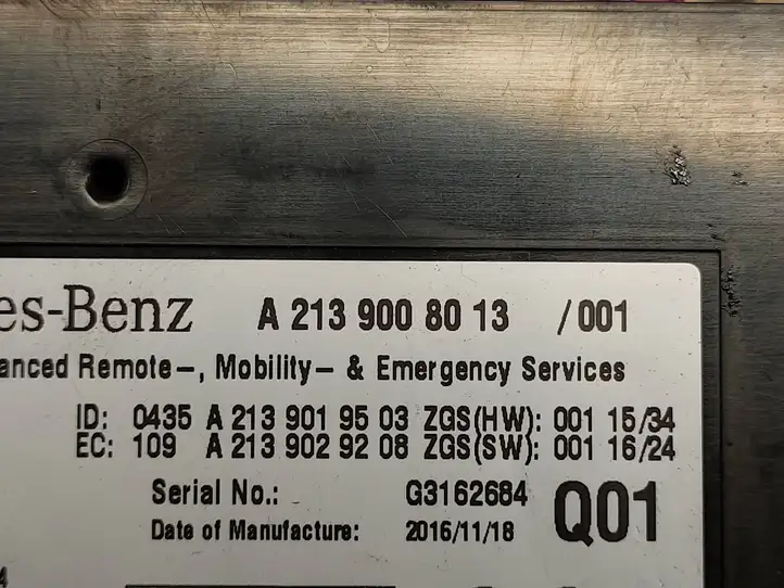Mercedes-Benz CLA C117,X117,W117 (2013 - 2019) A2139008013 Bluetooth модуль — фото 6